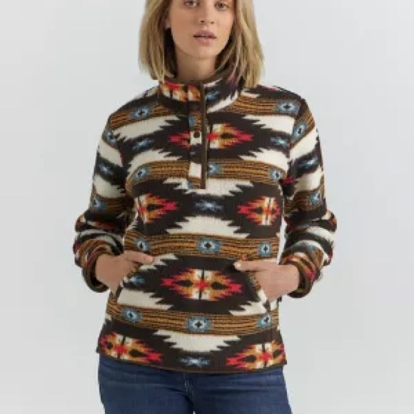 Wrangler Aztec Sherpa jacket - Picture 1 of 2